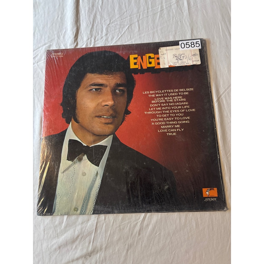 Engelbert Humperdinck Engelbert Vinyl LP 12" Black Good 1969 Parrot PAS 71026